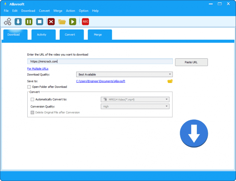 Allavsoft Video Downloader Converter 3.26.1.8768 Crack Download