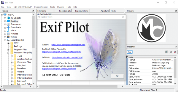Exif Pilot Serial Key & Activator Full Version Free Download